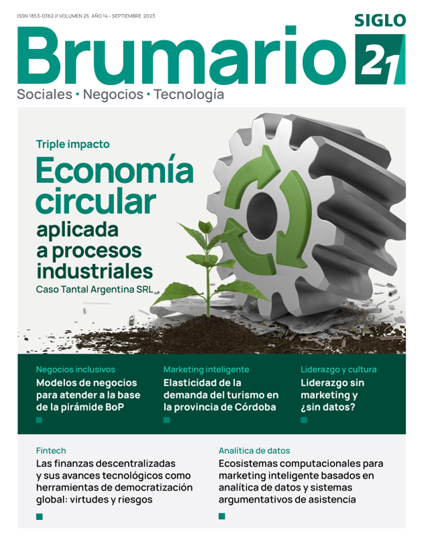 Portada de la revista.