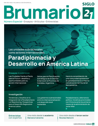 Portada de la revista.