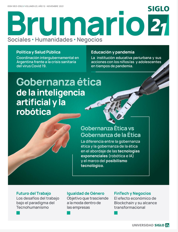 Portada de la revista.