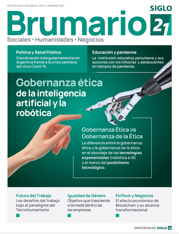 Portada de la revista.